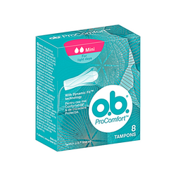 Tampoane Pro Comfort Mini, 8 bucati, O.B.
