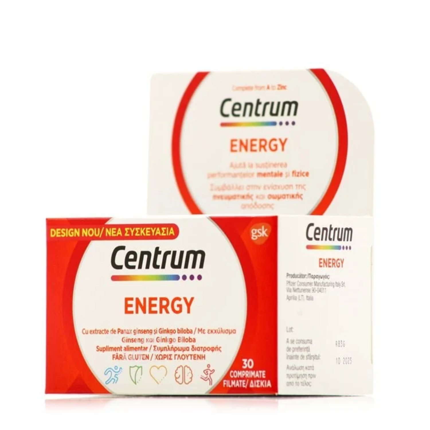 Centrum Energy, 30 comprimate, GsK