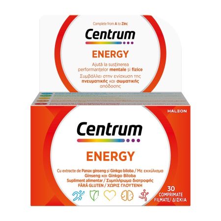 Centrum Energy, 30 comprimate, GsK
