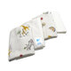 Set 4 scutece din finet pentru copii, 70x80 cm, Baltic Bebe 676648