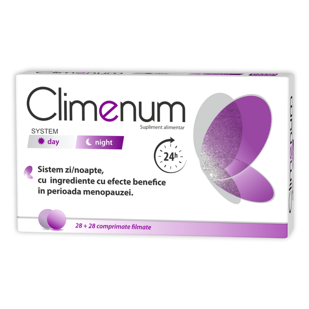 Climenum System Day& Night, 56 comprimate, Zdrovit