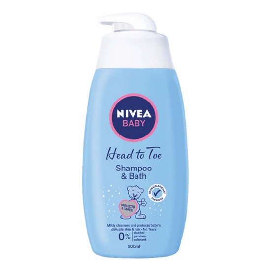 Sampon si spuma de baie, 500 ml, Nivea