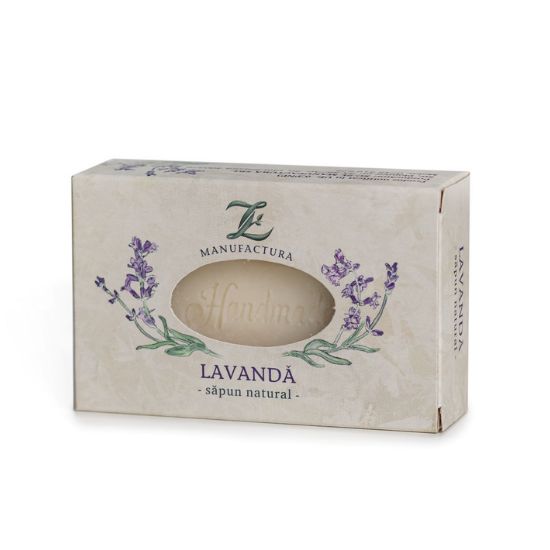 Sapun natural cu lavanda, 100 gr, Manufactura