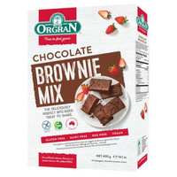 Amestec pentru prajitura cu ciocolata Brownie, 400 gr, Orgran