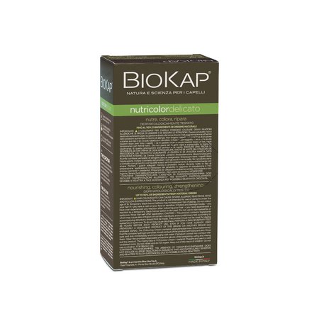 Vopsea permanenta pentru par Nutricolor Delicato, Honey Light Brown 5.34, 140ml, Biokap 681887