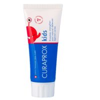 Pasta de dinti pentru copii 950 PPM fluor cu aroma de capsune, 60 ml, Curaprox
