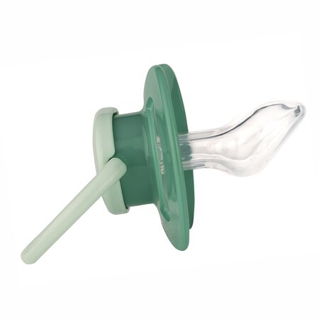 Suzeta din silicon ortodontica, +18 luni, 2 bucati, Diverse Culori, Baby Nova 653350
