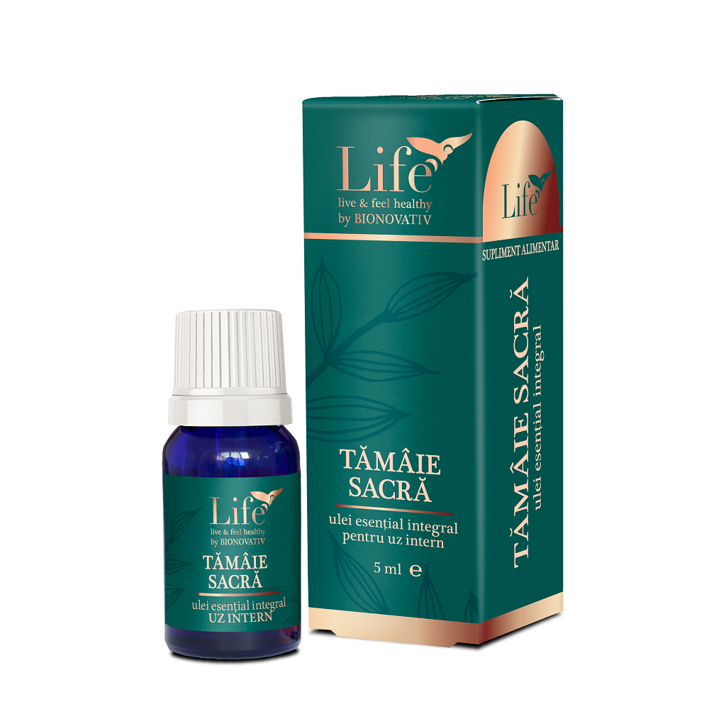 Ulei esential integral de Tamaie Sacra Life, 5 ml, Bionovativ