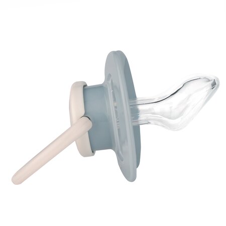 Suzeta din silicon ortodontica, 0-6 luni, 2 bucati, Diverse Culori, Baby Nova 653330