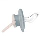 Suzeta din silicon ortodontica, 0-6 luni, 2 bucati, Diverse Culori, Baby Nova 653330