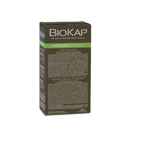 Vopsea permanenta pentru par Nutricolor Delicato, 5.5 Mahogany Light Brown, 140 ml, Biokap 681892