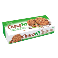 Biscuiti cu bucati de ciocolata si alune, 135 g, Bogutti