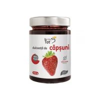 Dulceata de capsuni fara zahar, 360 g, Dacia Plant
