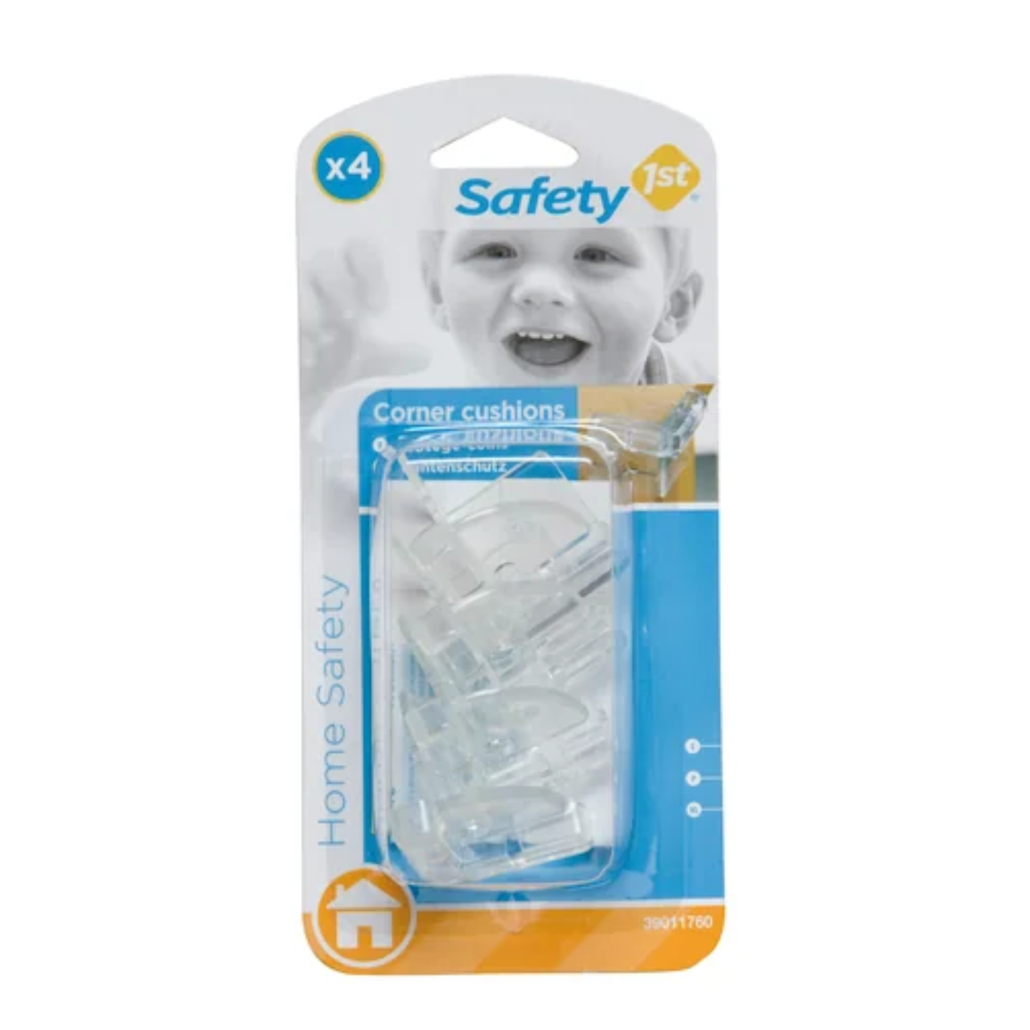 Aparatori pentru colturi transparente, 4 bucati, Safety 1st