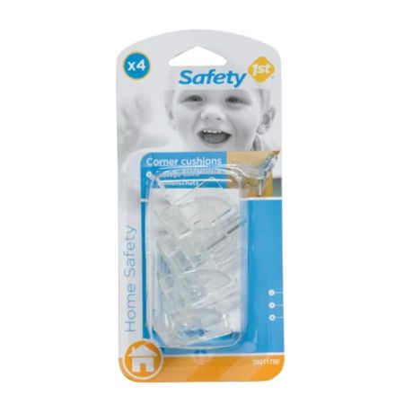 Aparatori pentru colturi transparente, 4 bucati, Safety 1st