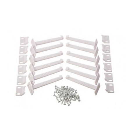 Protectii universale pentru sertare, 12 bucati, DreamBaby 723660