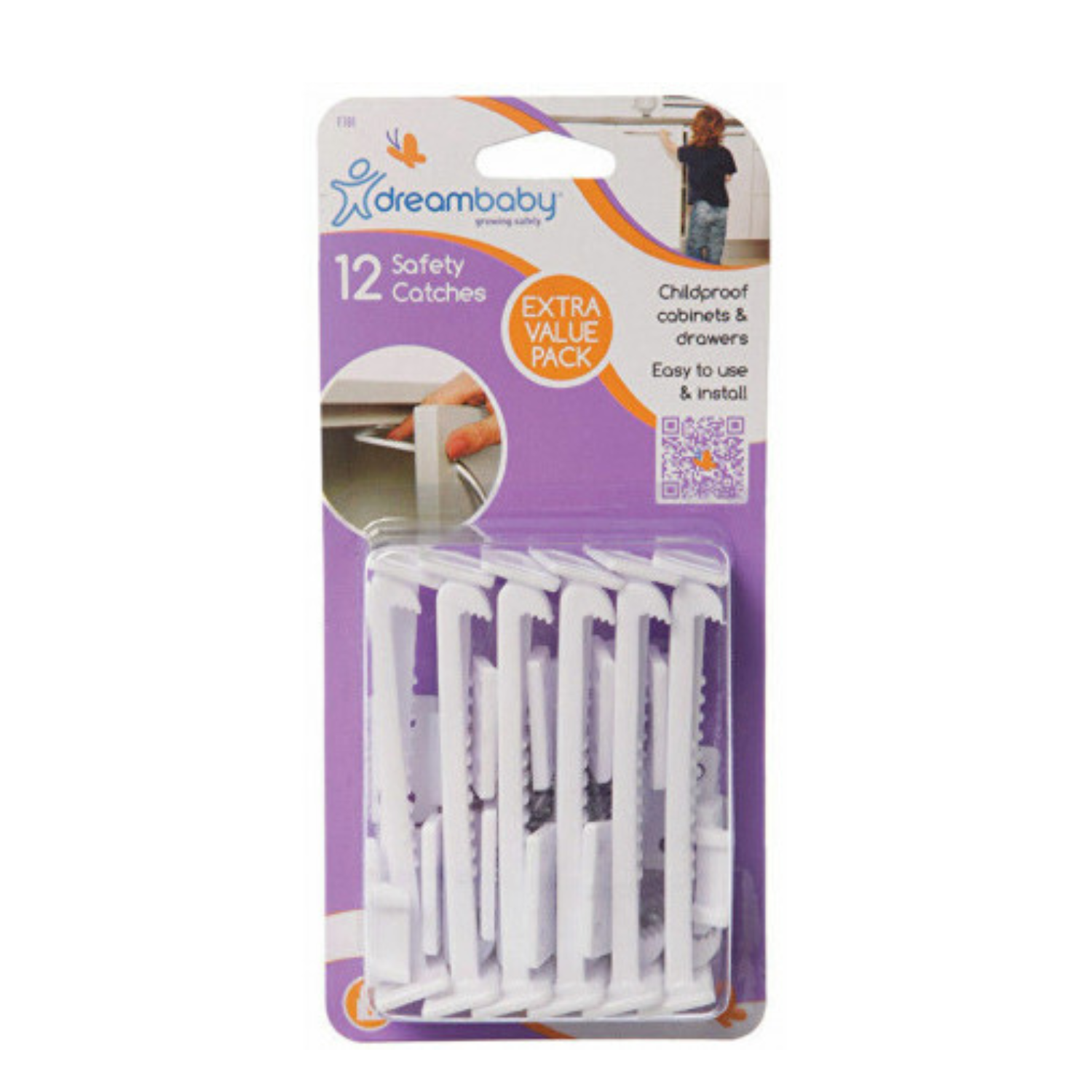 Protectii universale pentru sertare, 12 bucati, DreamBaby