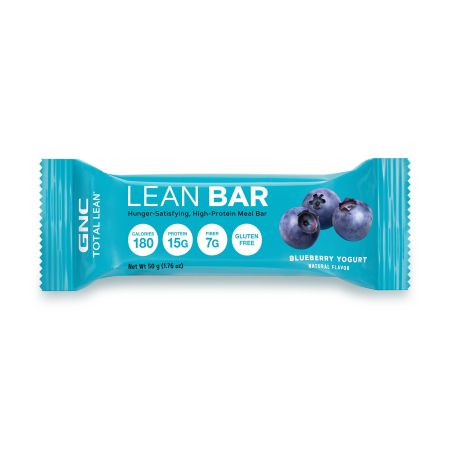 Baton proteic cu fibre, iaurt si afine Lean Bar, 50 g