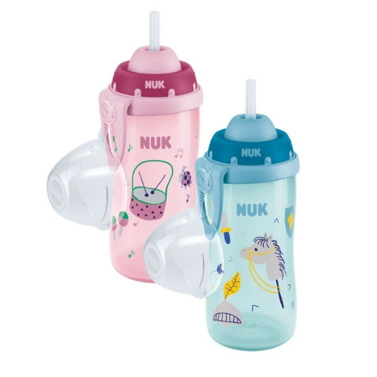 Cana cu pai Flexi Cup, 300 ml, Nuk