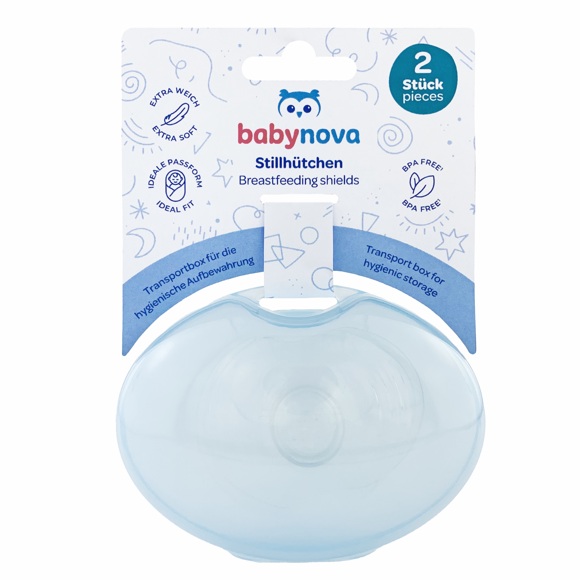 Tetina din silicon protectie san, Baby Nova