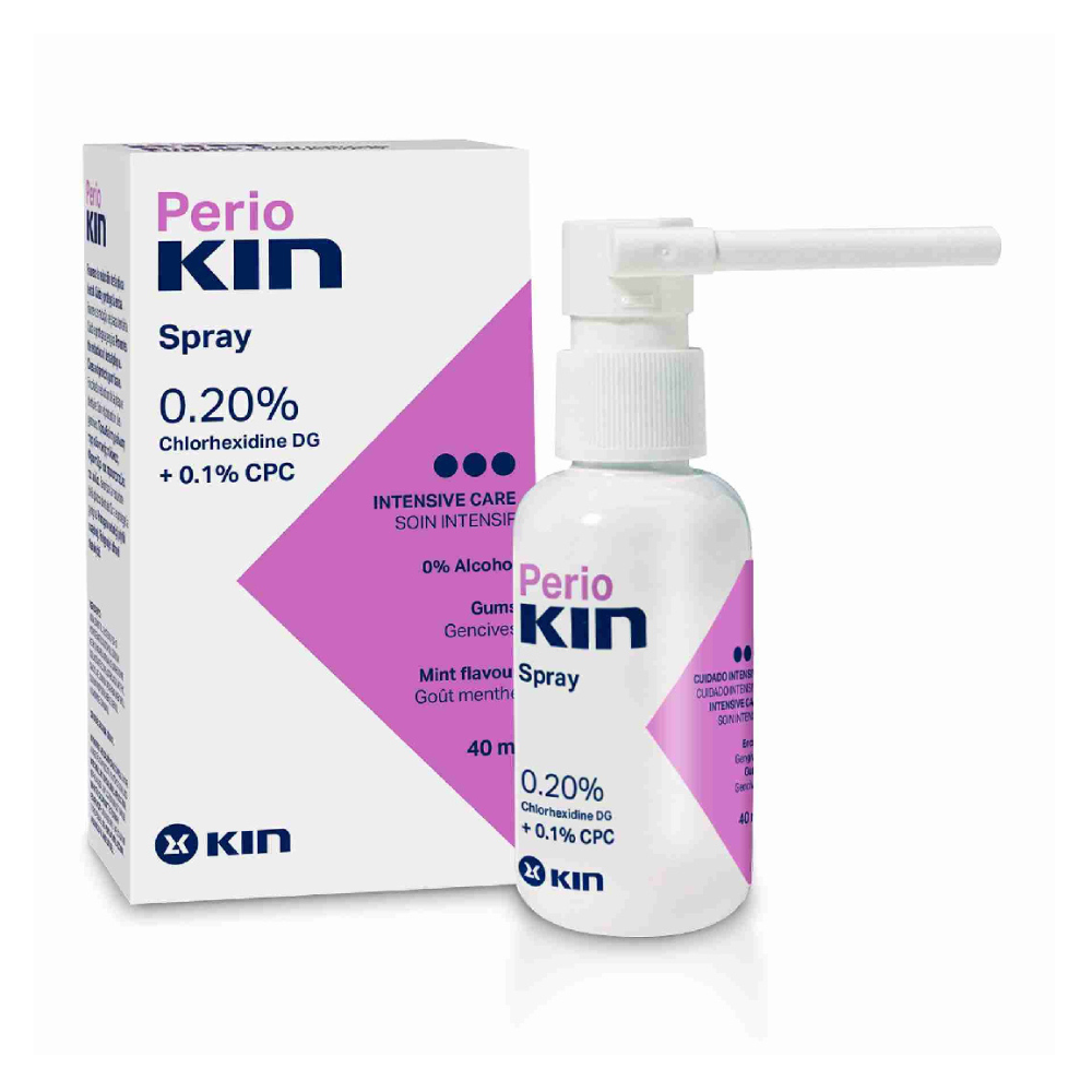 PerioKin spray gingival cu clorhexidina, 0.20%, 40 ml, Laboratorios Kin