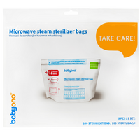 Pungi pentru sterilizarea biberoanelor, 5 bucati, Babyono