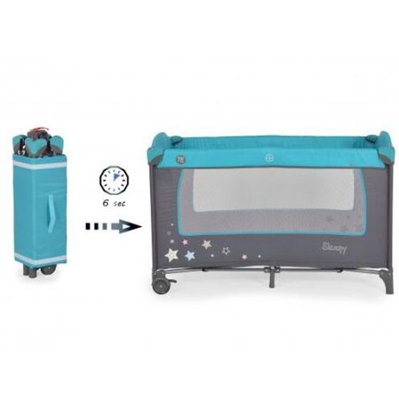Patut pliabil, Turquoise, Moni Sleepy 542187