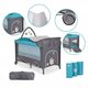 Patut pliabil, Turquoise, Moni Sleepy 542186