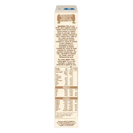 Cereale pe baza de orez Infant Cereals, +6 luni, 250 g, Nestle 534364