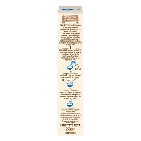 Cereale pe baza de orez Infant Cereals, +6 luni, 250 g, Nestle 534365
