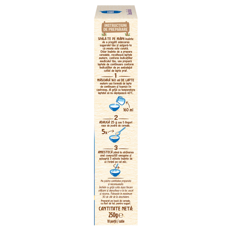 8 Cereale cu Flori de Tei Somn Usor Infant Cereals, +6 luni, 250 g, Nestle 645119