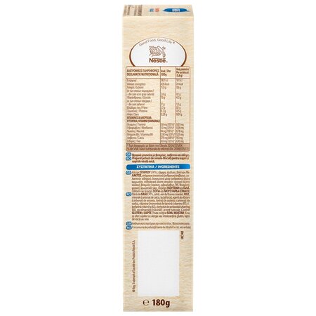 Primul biscuit al sugarului, +6 luni, 180 g, Nestle 536127