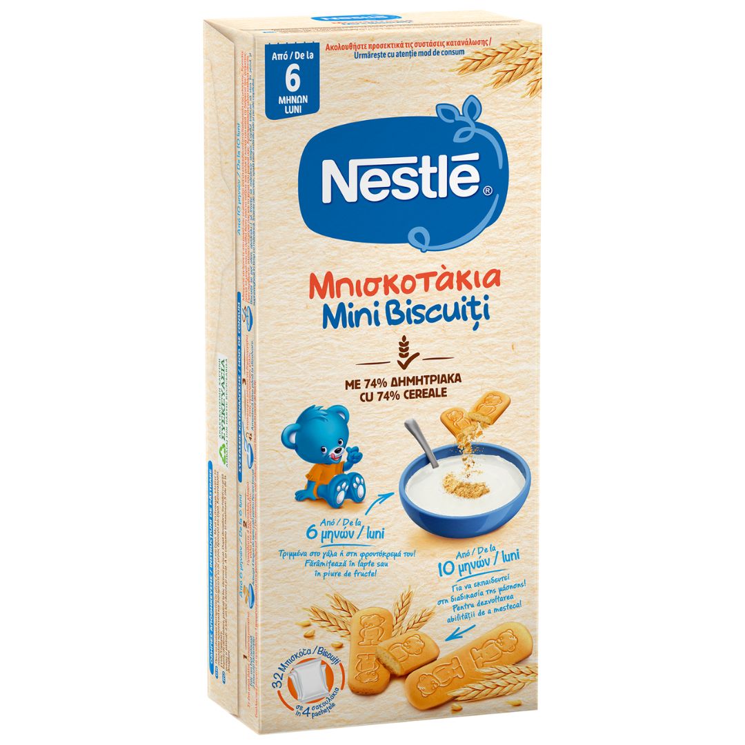 Primul biscuit al sugarului, +6 luni, 180 g, Nestle