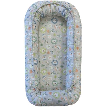 Protectie pentru somn bebe Baby Nest, Gri, Mc Ana