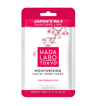 Masca faciala hidratanta cu Acid Super Hyaluronic, fara parfum, 20 ml, Hada Labo Tokyo
