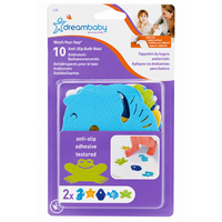 Figurine adezive antiderapante pentru cada, 10 bucati, Dreambaby