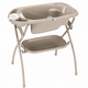Cadita Baby Bagno cu suport metalic si tub de evacuare, Maro, Cam 807623