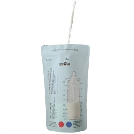 Pungi de depozitare, pentru lapte matern, cu fermoar, 30 bucati, Spectra 700563