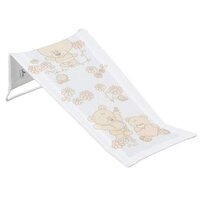 Suport textil pentru baie, Alb, Ursuleti, Tega Baby