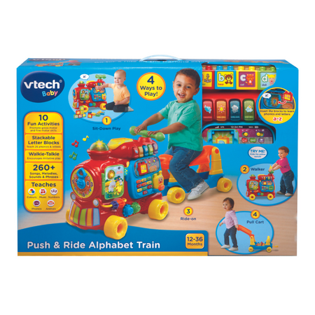 Tren Alfabet 4 in 1, 12 - 36 luni, Vtech Baby 551779