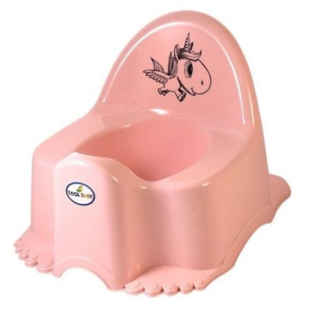 Olita din plastic simpla Unicorn Roz, Tega Baby
