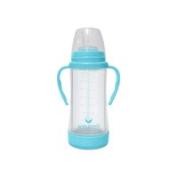 Cana 2 in 1 cu interior de sticla Aqua, 236 ml, Green Sprouts