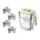 Cana filtranta de apa, Big Roma 3.7L, J9071A1, Laica 580335