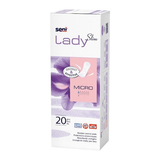 Absorbante urologice Micro Slim, 20 bucati, Seni Lady