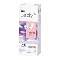 Absorbante urologice pentru femei Lady Slim, Micro, 20 bucati, Seni Lady