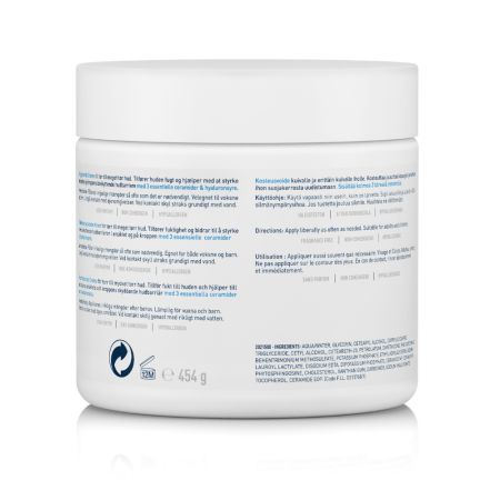 Crema hidratanta pentru fata si corp pentru piele uscata si foarte uscata, 454 g, CeraVe 497654