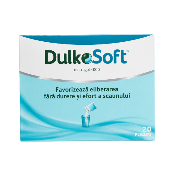 DulkoSoft pulbere pentru solutie orala, 10g x 20 plicur, Sanofi