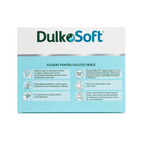 DulkoSoft pulbere pentru solutie orala, 10g x 20 plicur, Sanofi 496735
