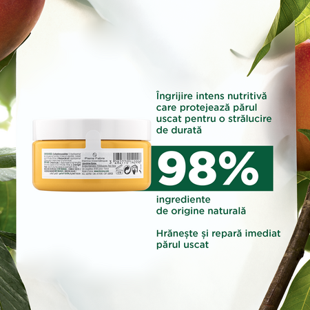 Masca de par nutritiva cu extract de Mango, 150 ml, Klorane 606597