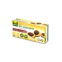 Biscuiti cu ciocolata neagra si indulcitori Ronditas, 186 g, Gullon